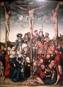 Lucas Cranach the Elder The Crucifixion oil painting reproduction